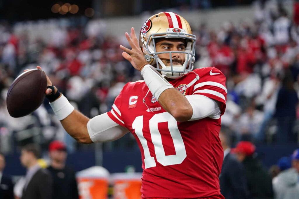 Las Vegas Aggressors subscribe Jimmy Garoppolo to Three- Time,$67.5 Million Contract